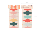 Paper tablecloth Diamonds, mix, 180 x 120 cm