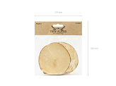 Tree slices, diameter 10-12 cm (1 pkt / 2 pc.)