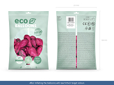 Eco Balloons 30cm metallic, fuchsia (1 pkt / 100 pc.)